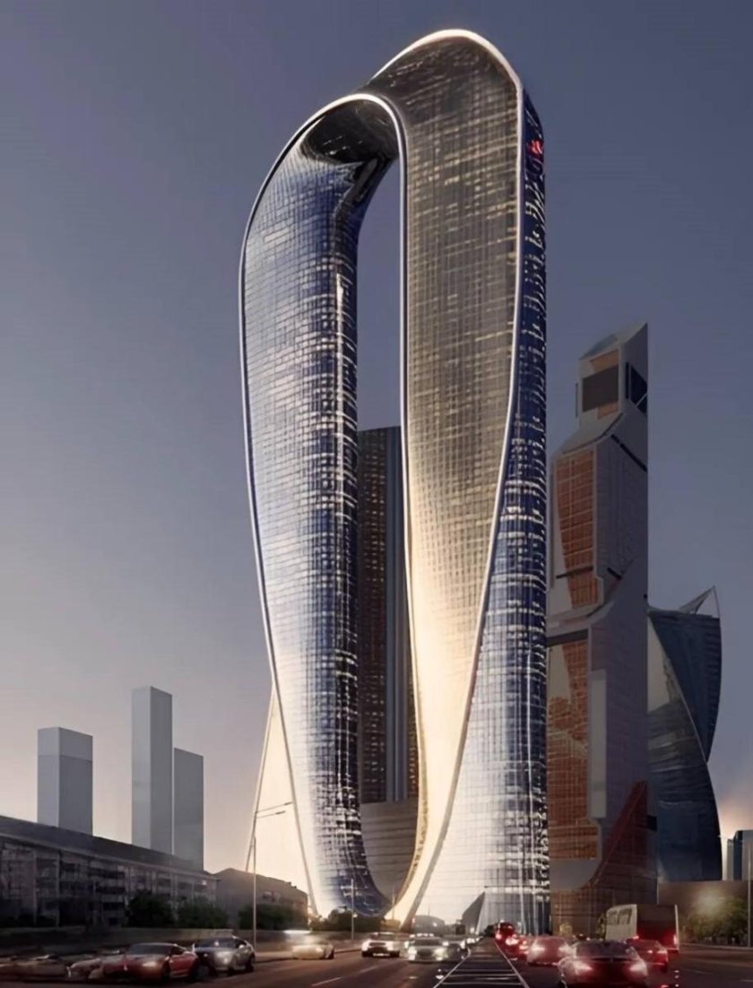 Новое здание в москва сити