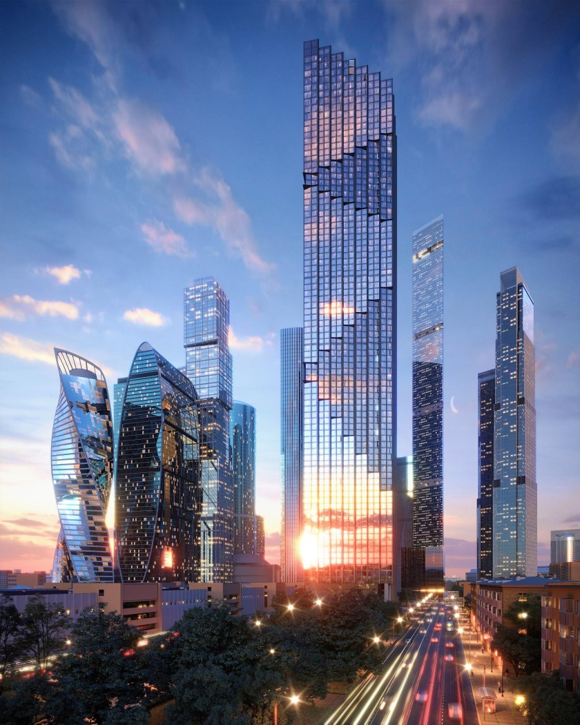 Новый небоскреб в москва сити 2022