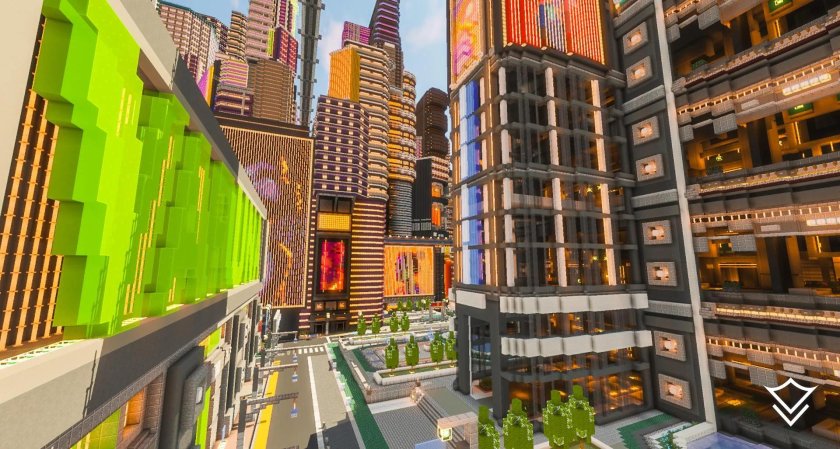 Найт Сити майнкрафт