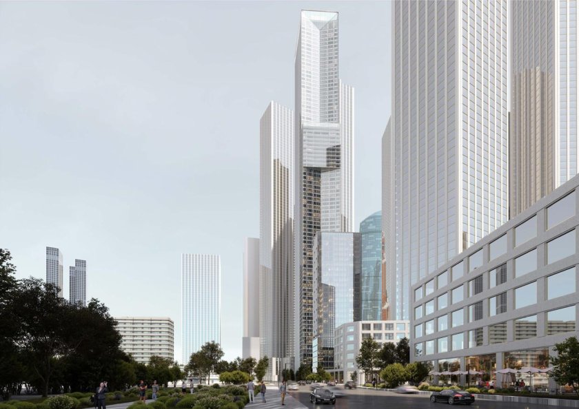 Москва Сити 2 проект камушки