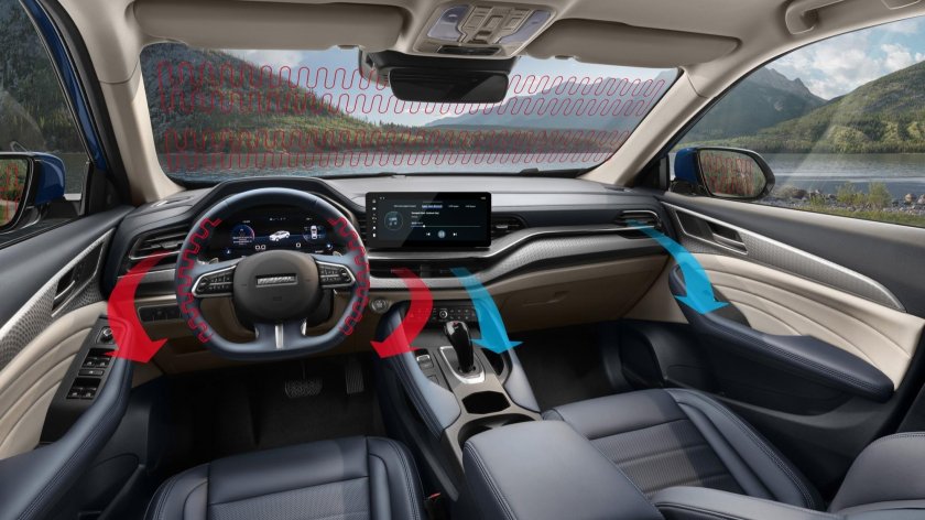 Машина Хавал 7 салон