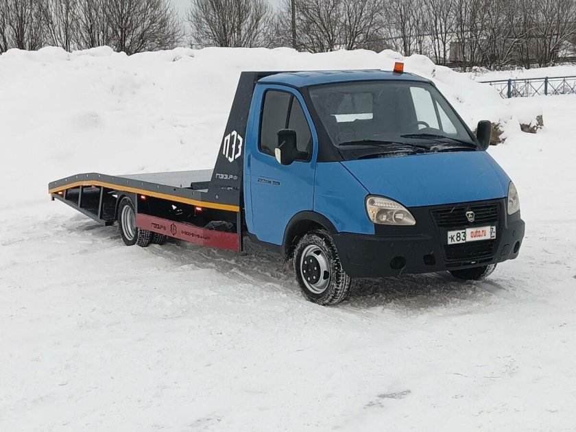 Газ 3302 эвакуатор с ломаной платформой
