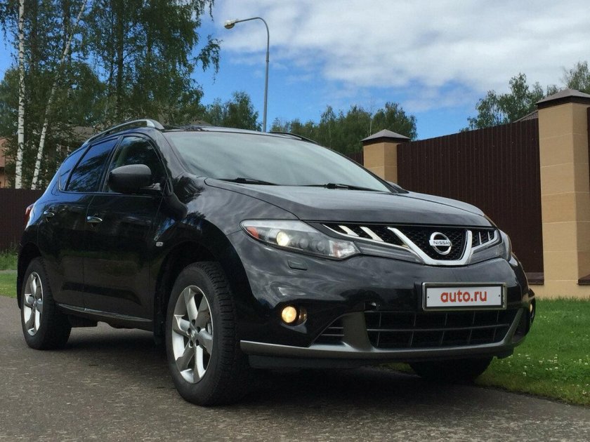 Черный Ниссан Мурано антихром z51 Рестайлинг