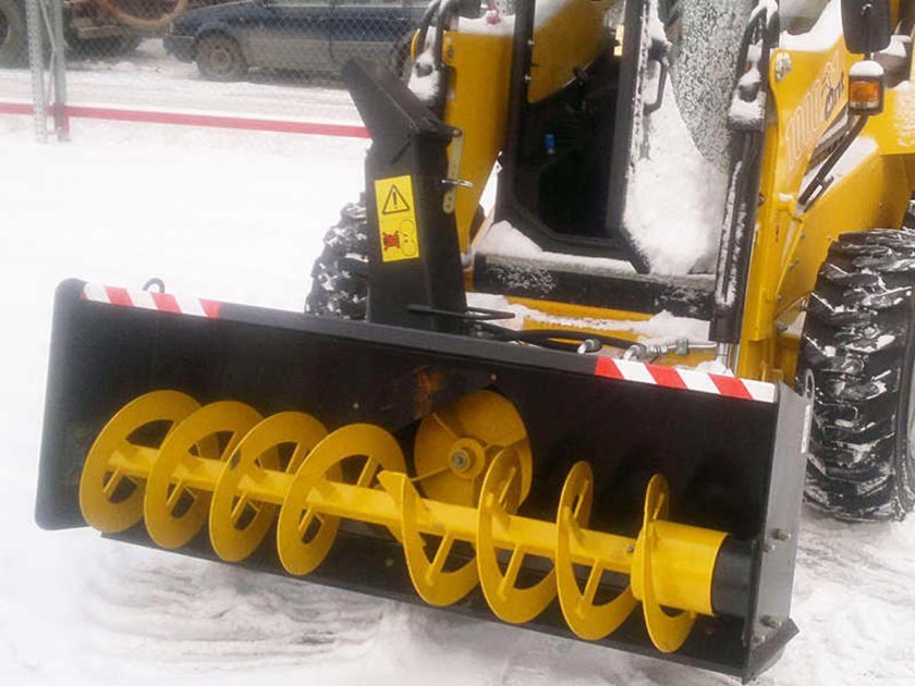 Шнекороторный снегоочиститель МКСМ 800