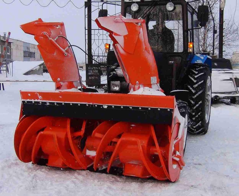 Шнекоротор Су 2.1 на МТЗ 82