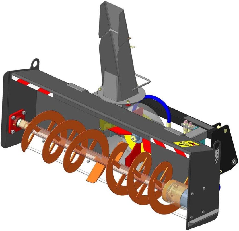 Снегоочиститель шнеко-роторный с-173