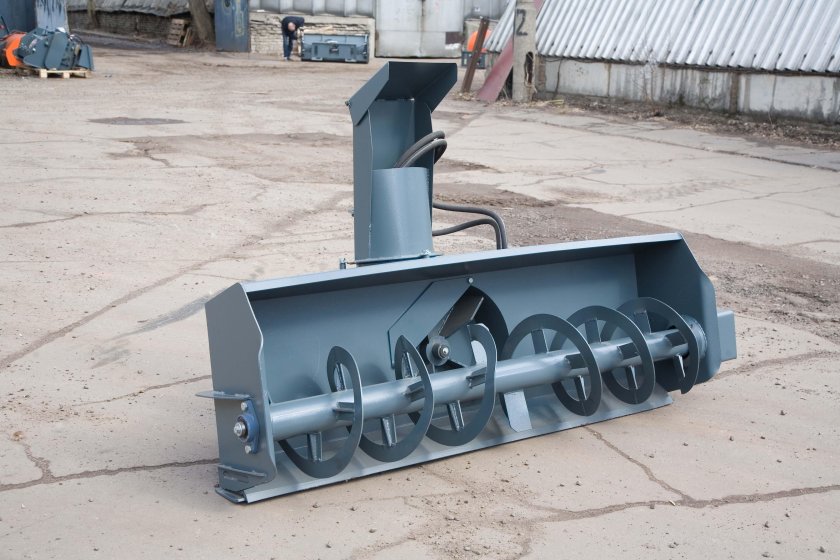 Снегометатель шнекороторный для МТЗ