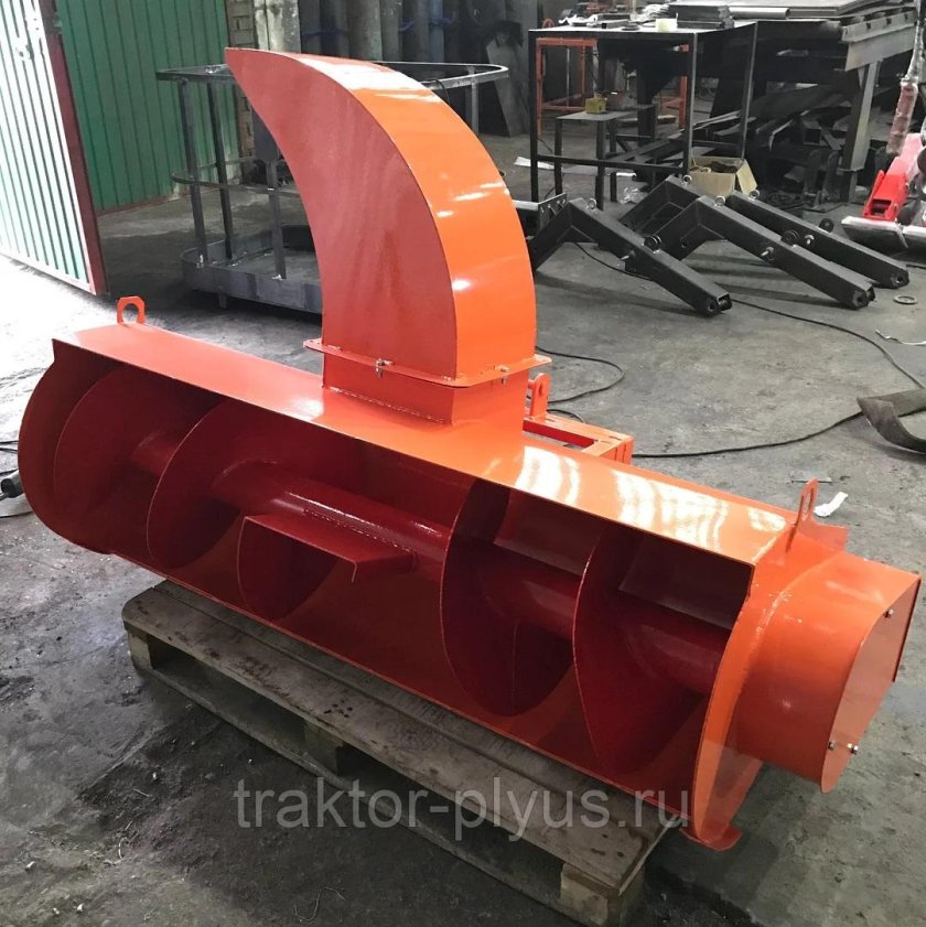 Снегоочиститель шнекороторный СТН-1,6 на т25