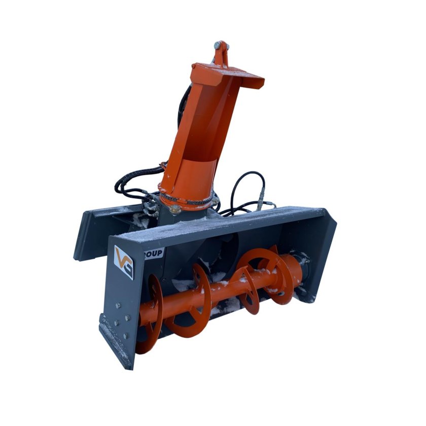 Снегометатель шнекороторный St_SS-625-2000 для мини-погрузчика (Bobtach)