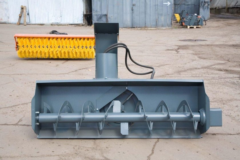 Снегоочиститель шнеко-роторный с-173