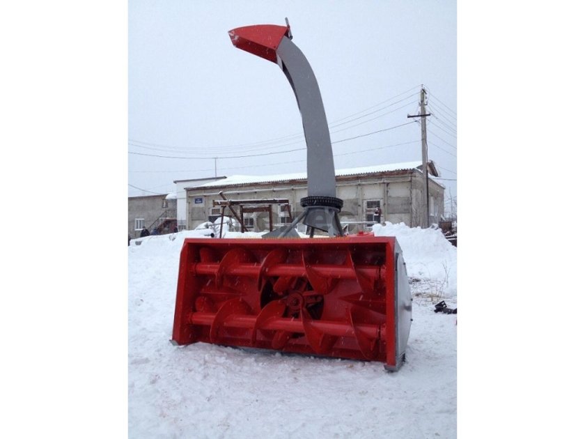 Снегоочиститель шнекороторный СШР-2,0пм на МТЗ-80/82