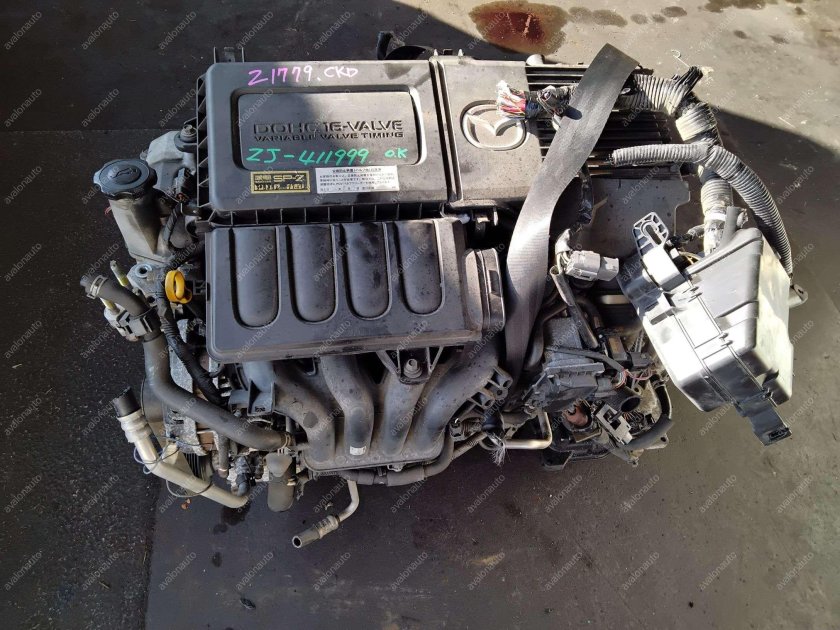 Мазда демио двигатель zj