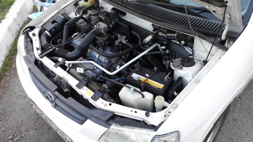 Двигатель Мазда Демио 1.3 dw3w