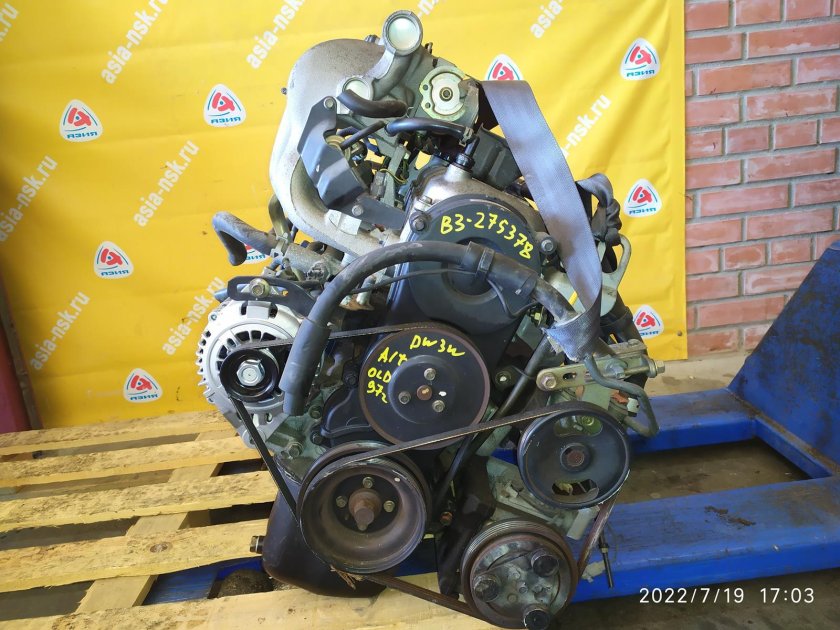 Двигатель Мазда Демио 1.3 dw3w