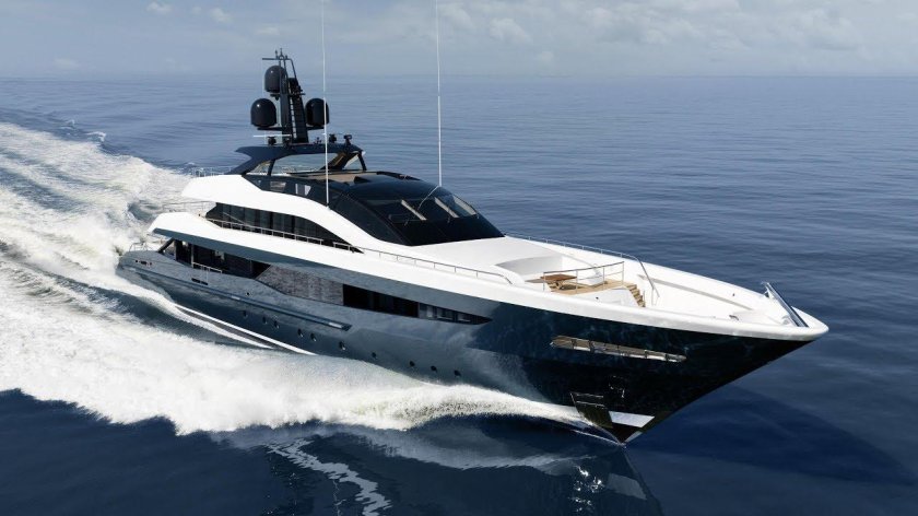 Изящная яхта