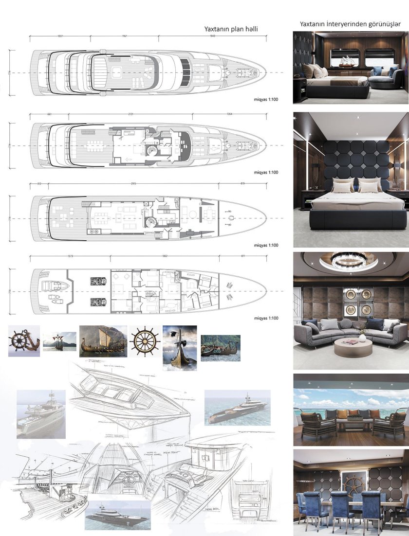 Яхта кисмет план палуб