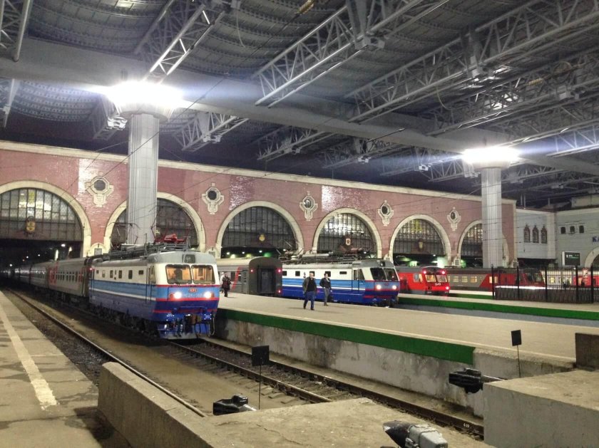 ЖД вокзал Москва Казанский