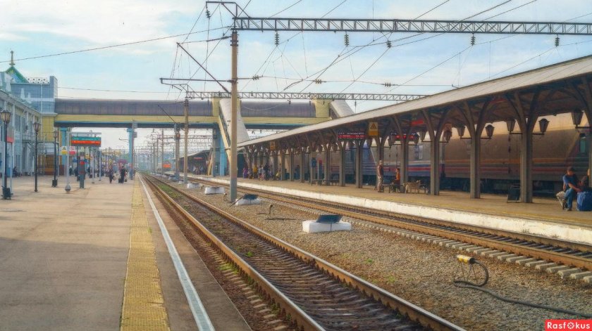 Павелецкий вокзал перрон