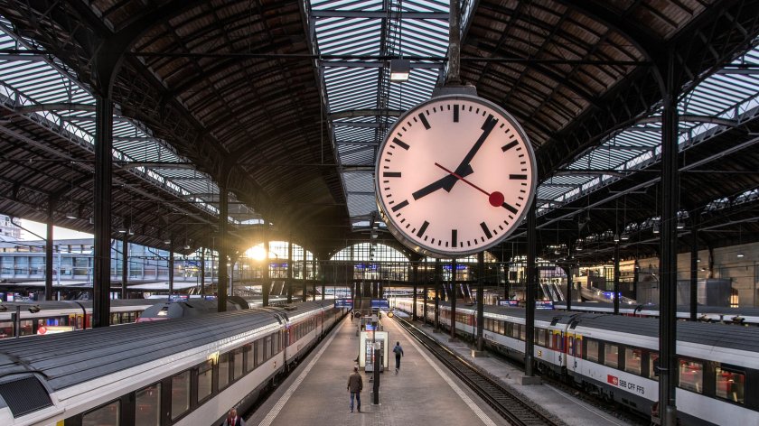 Swiss Railway Clock