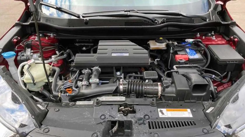 Хонда СРВ подкапотное пространство