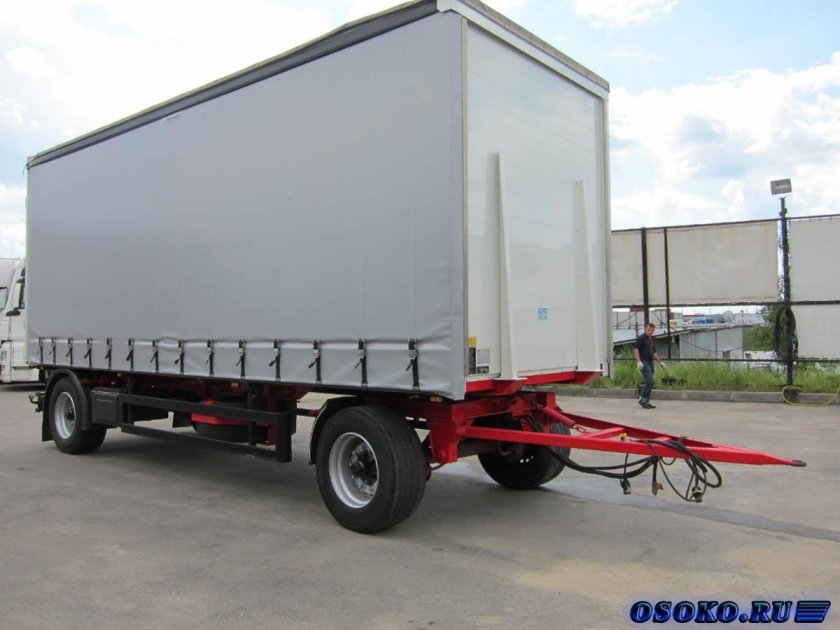 Самосвальный прицеп Тандем