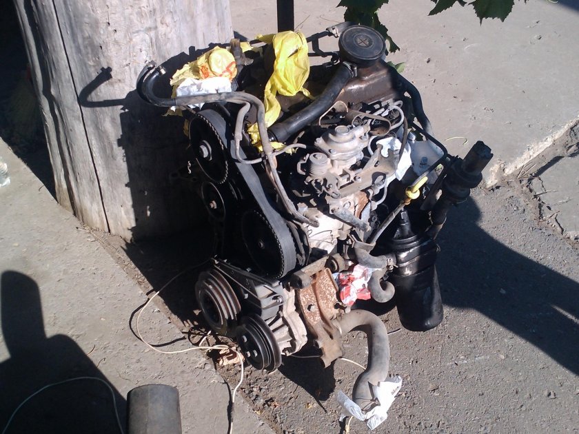 Двигатель VW 1.6 дизель SB