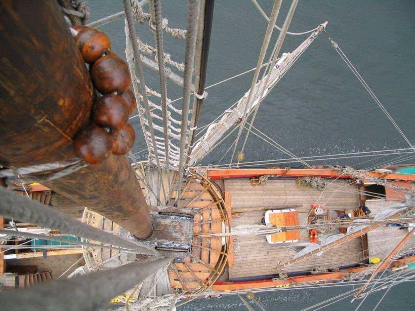 Фрегат Штандарт палуба