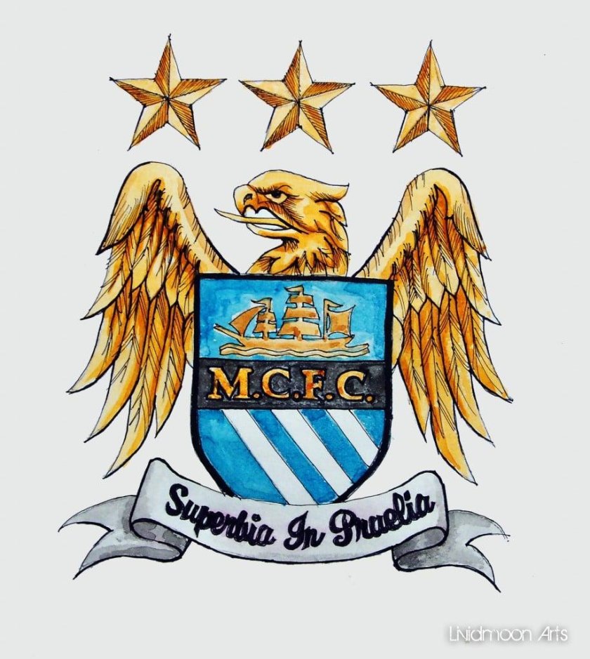 Эмблема ФК Манчестер Сити