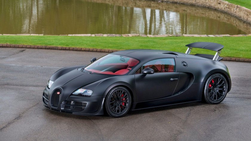 Машина бугатти вейрон