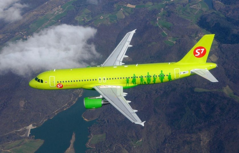 Аэробус а320 s7 Airlines