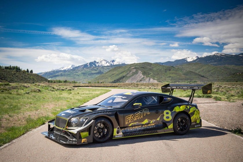 Bentley Continental gt3 Pikes Peak