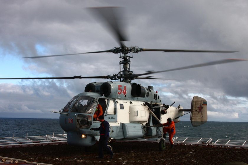 Противолодочный вертолет ка-27