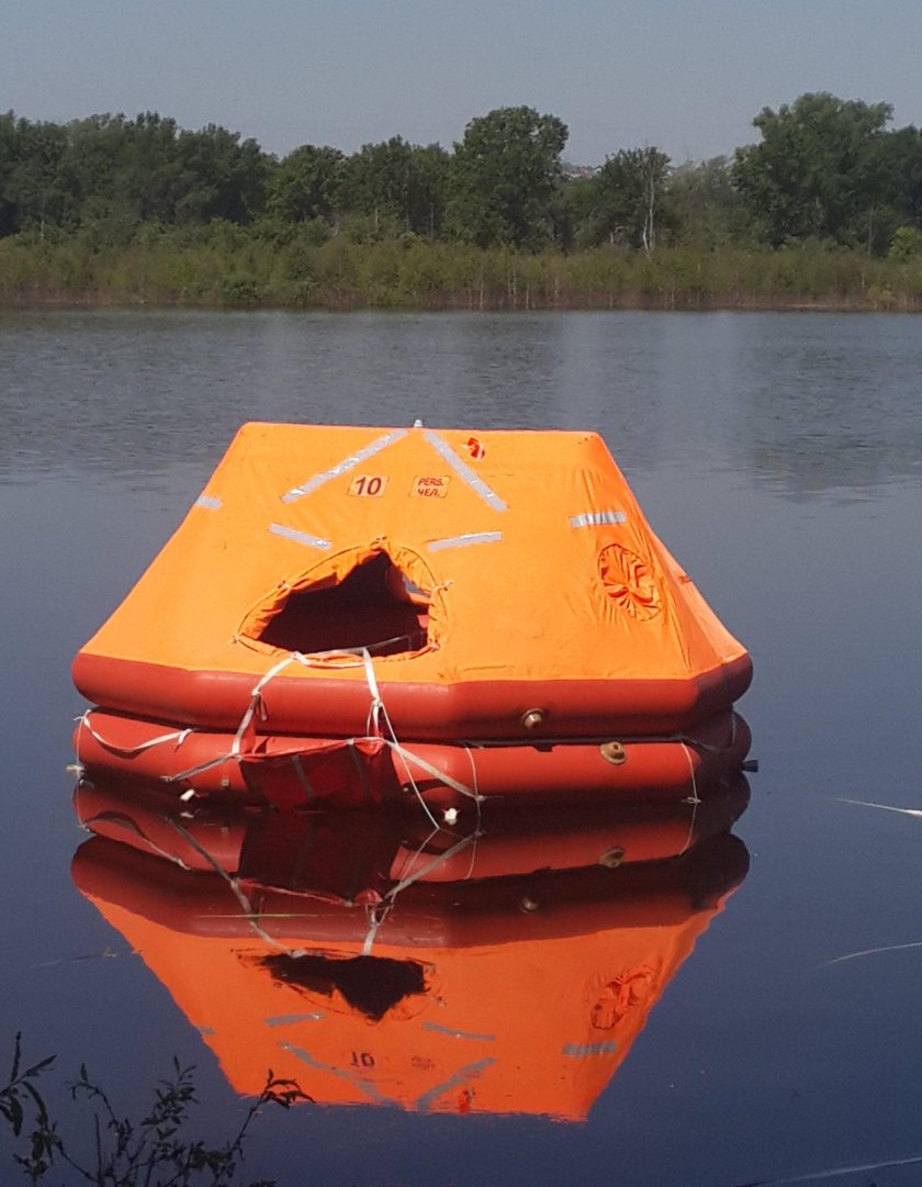 Плот спасательный надувной ПСН-6