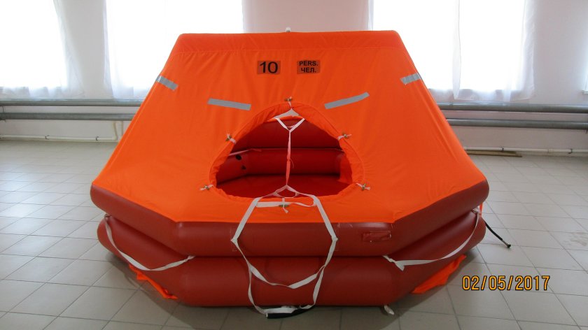 Плот спасательный надувной ПСН-10