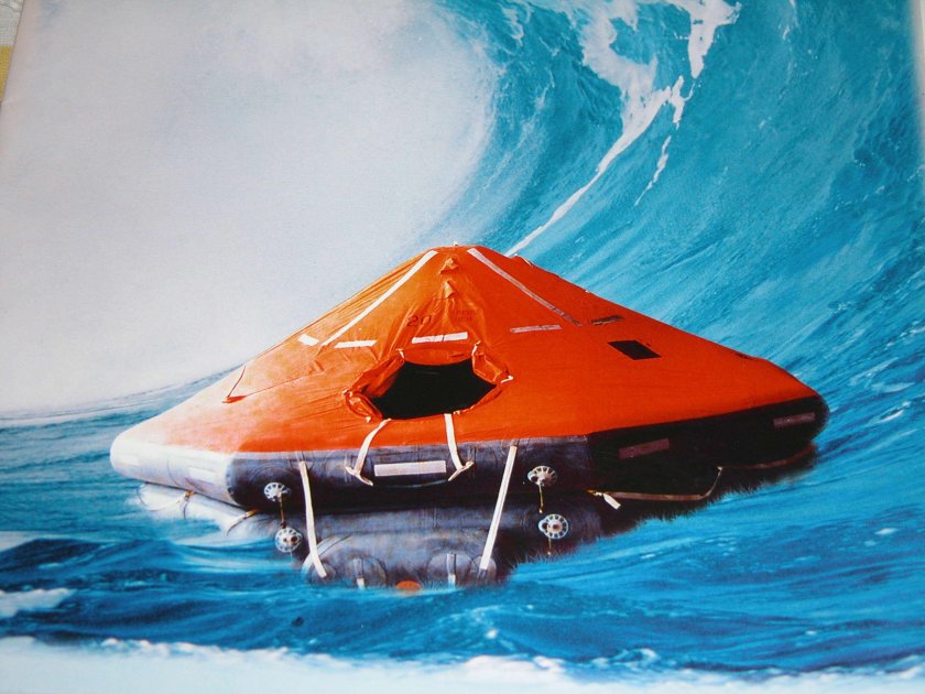 Спасательный плот ПСН 12