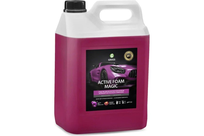 Grass автошампунь активная пена active foam