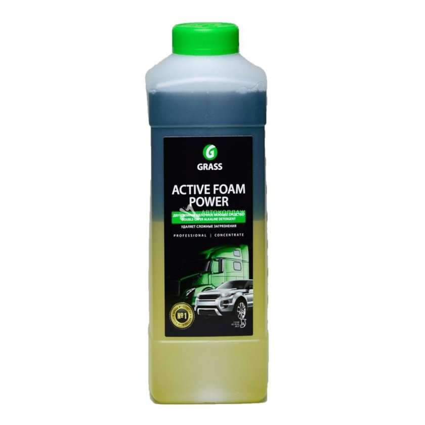 Grass автошампунь Active Foam Power для безконт.мойки 1л. 113140