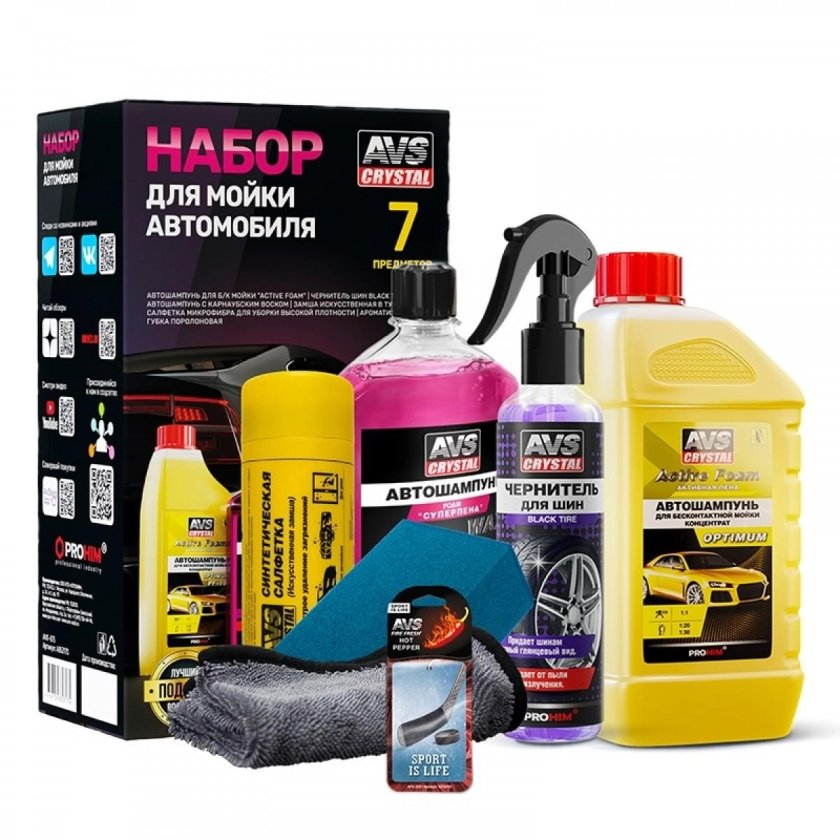 Автокосметика AVS