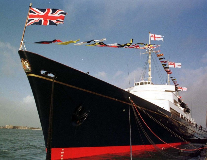 Королевская яхта Britannia