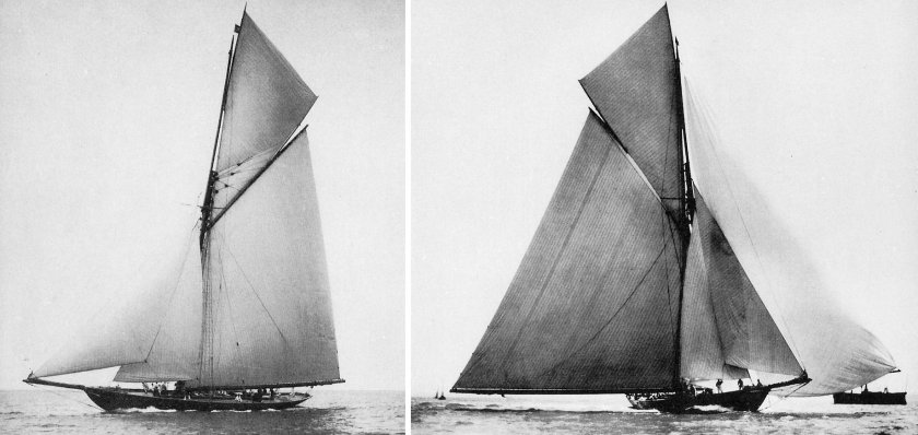 Бермудский шлюп паруса