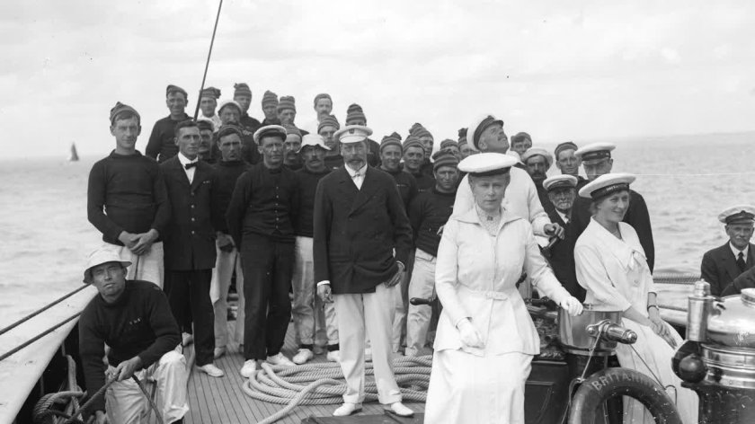 Яхта Британия королевы Елизаветы