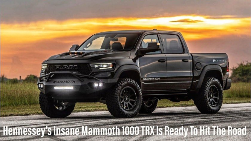 Пикап ram 1500 trx