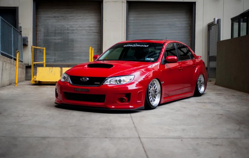 Subaru Impreza Red
