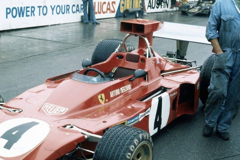Ferrari 312 b3 Test