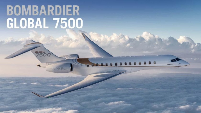 Самолет bombardier global