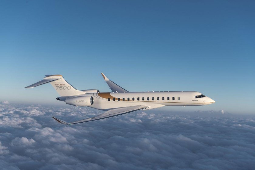 Самолет Bombardier Global 7500