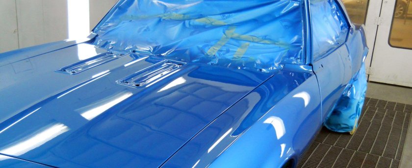 Покраска авто акриловой краской