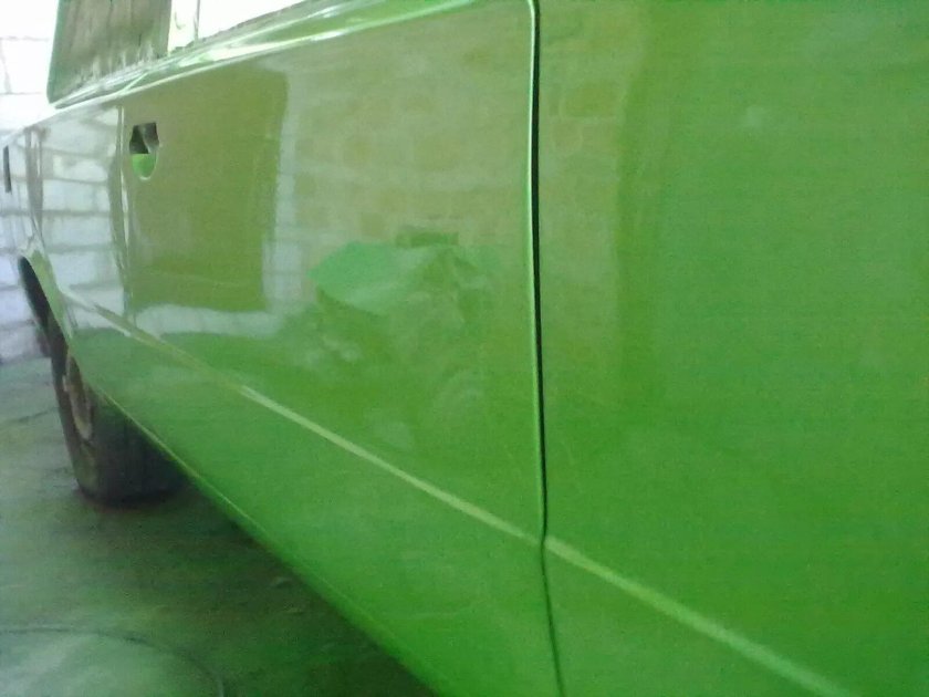 Оконтуривание после покраски авто