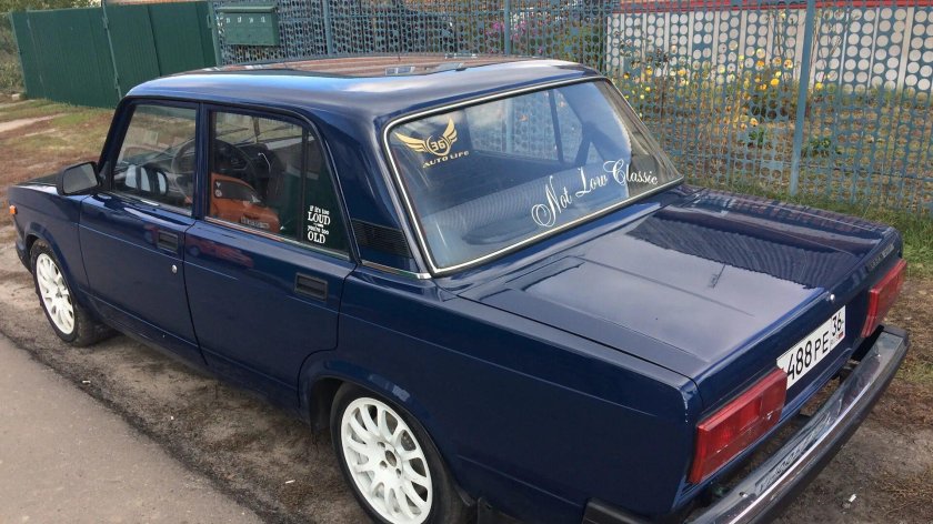 ВАЗ 2107 индиго