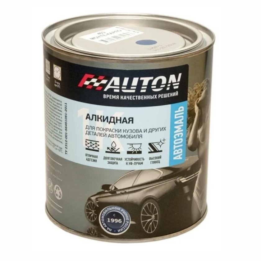 Автоэмаль алкидная auton однокомпонентная